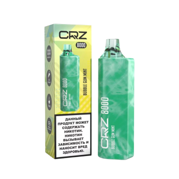 Одноразовый испаритель CRAZYVAPE Bubble Gum Mint