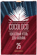 Уголь для кальяна Coco Loco (72 куб)