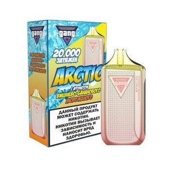Одноразовый испаритель Gang ARCTIC Вишнево-Банановое Мороженое