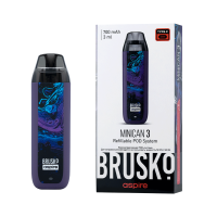 Электронное устройство Brusko Minican 3 (Темно-фиолетовый Флюид)